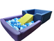 Каскад сухий басейн з гіркою 2000х1100х400 sfbas-103 фото 1