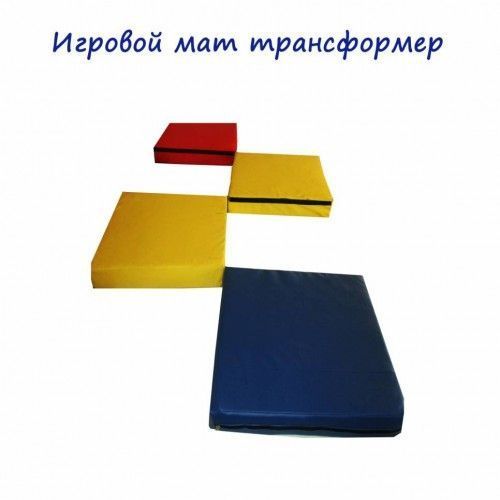 Мат Трансформер дитячий ігровий 100х100х10 см sklm-0003 фото